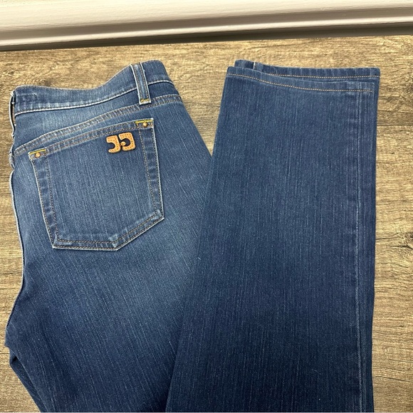 Joe's Jeans Denim - Joe's Cigarette Jeans Women's Straight Leg in Deep Blue
